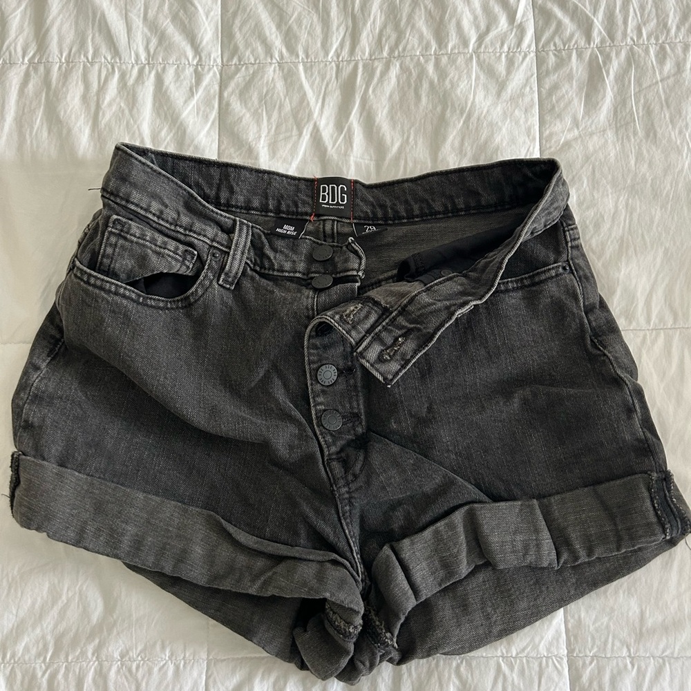BDG Women's Black Denim Shorts